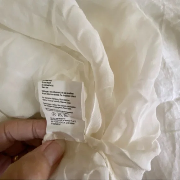 Anthropologie NWT Tiny brand beaded sheer top - Picture 5 of 5